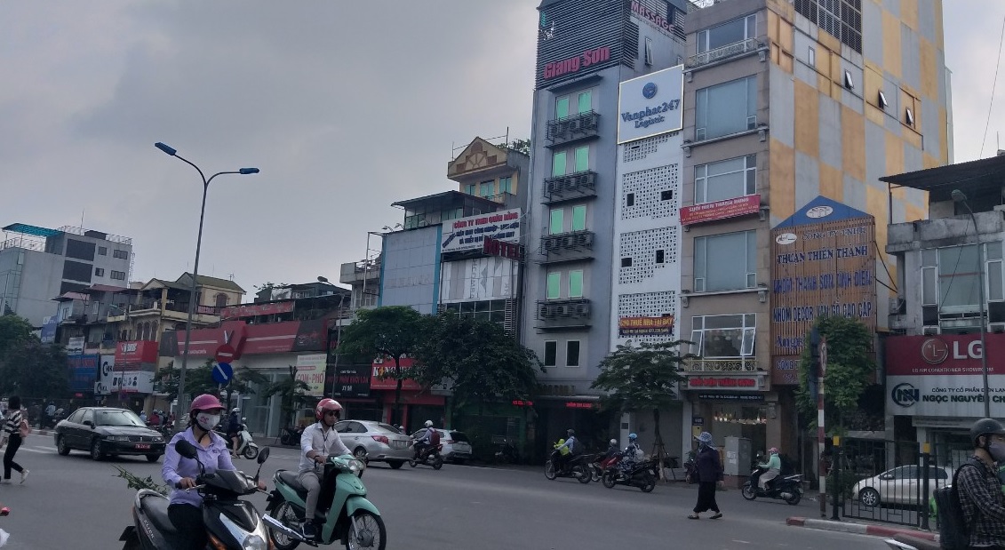 Mặt phố Giải Phóng-Thanh Xuân; Diện tích lớn, mặt tiền to, chào 70 triệu/m